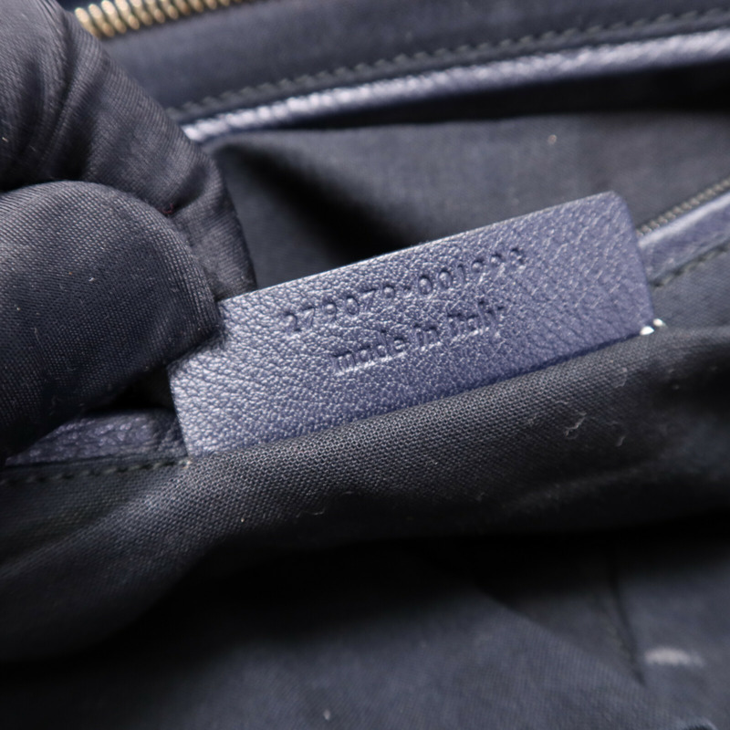 YVES SAINT LAURENT 牛仔布Cabas Chyc Handbag金扣手挽袋-7