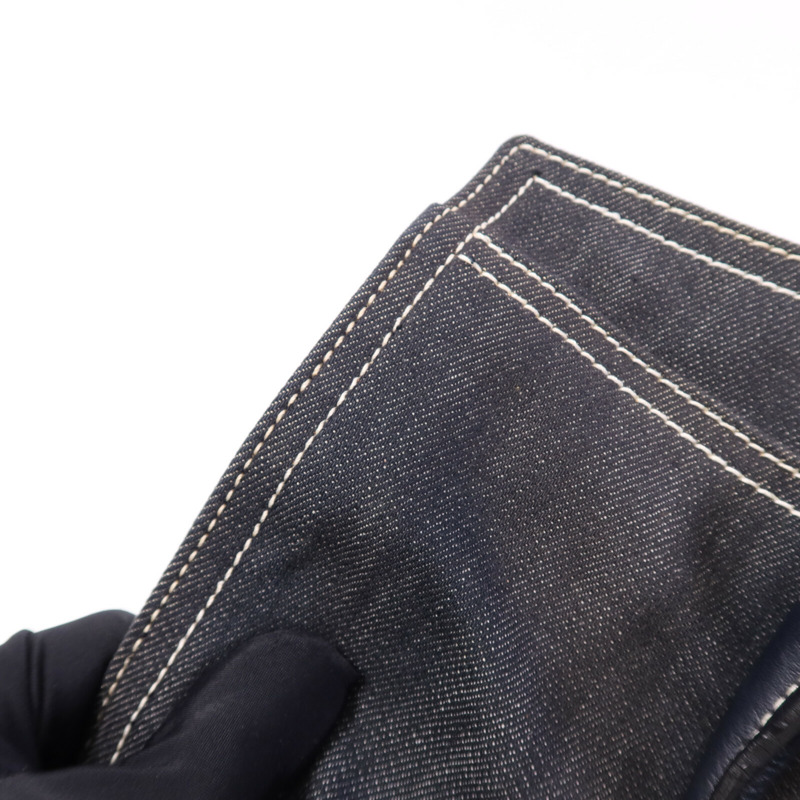 YVES SAINT LAURENT 牛仔布Cabas Chyc Handbag金扣手挽袋-19