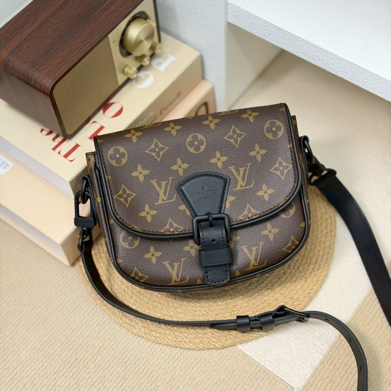 (全新大全配✨適合送禮)🏷LV 路易威登．Montsouris 郵差包 PM M47060-0