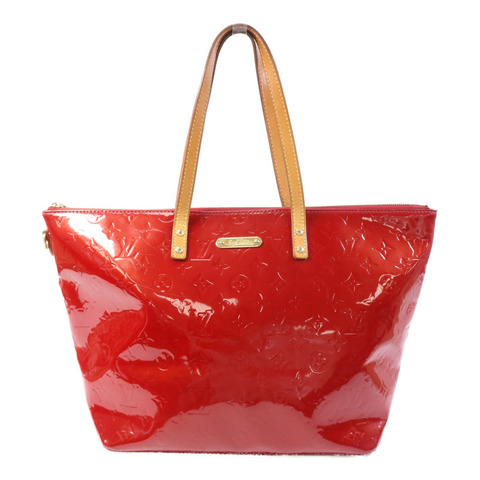 LOUIS VUITTON Monogram Vernis Bellevue GM金扣手挽袋