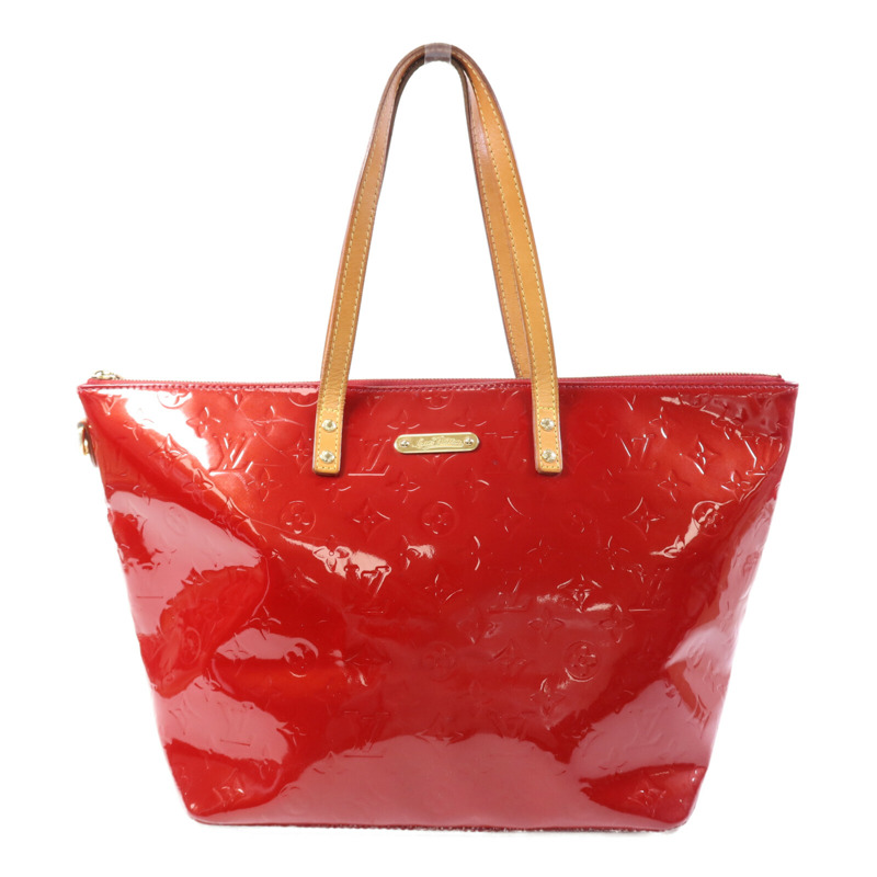 LOUIS VUITTON Monogram Vernis Bellevue GM金扣手挽袋-0