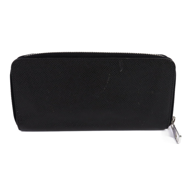 LOUIS VUITTON Taiga Zippy Wallet Vertical銀扣長錢包-1