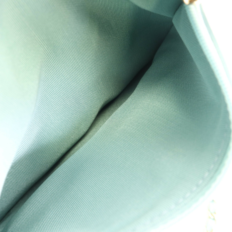 CHANEL 牛皮皮革WOC Wallet On Chain金扣鏈帶肩背袋-15