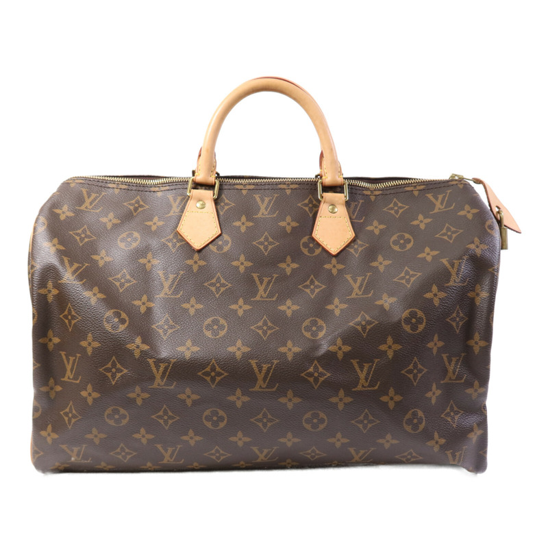 LOUIS VUITTON Monogram Speedy 40金扣手挽袋/波士頓包-0