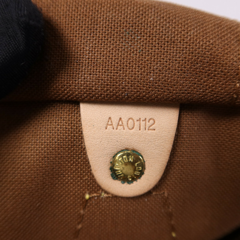 LOUIS VUITTON Monogram Speedy 40金扣手挽袋/波士頓包-7