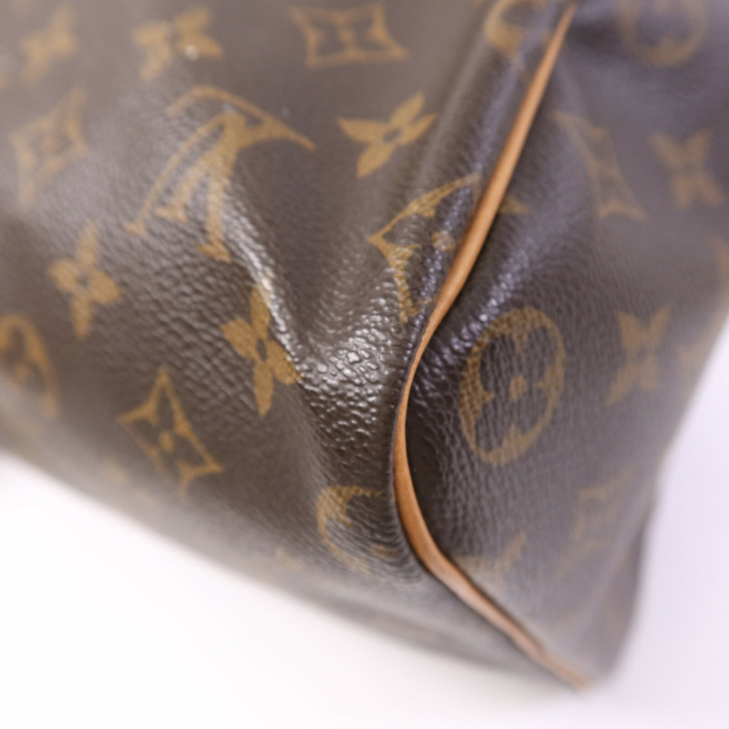 LOUIS VUITTON Monogram Speedy 40金扣手挽袋/波士頓包-12