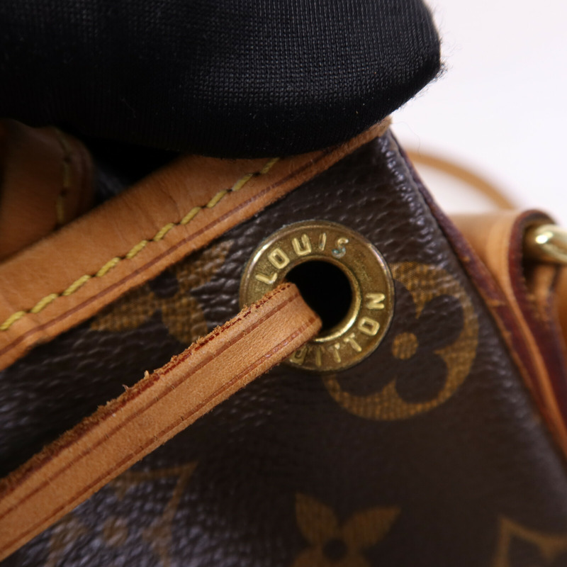 LOUIS VUITTON Monogram Noe BB金扣肩背袋-7