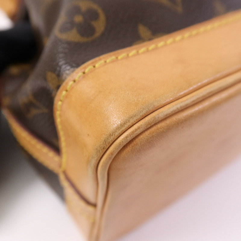 LOUIS VUITTON Monogram Noe BB金扣肩背袋-11