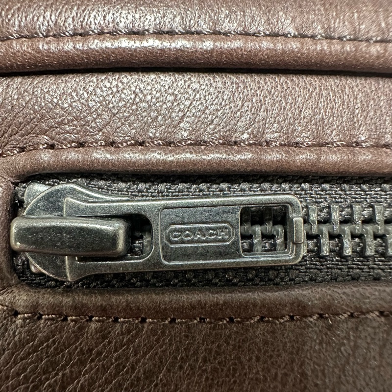 Coach蔻驰小牛皮机车皮衣-5