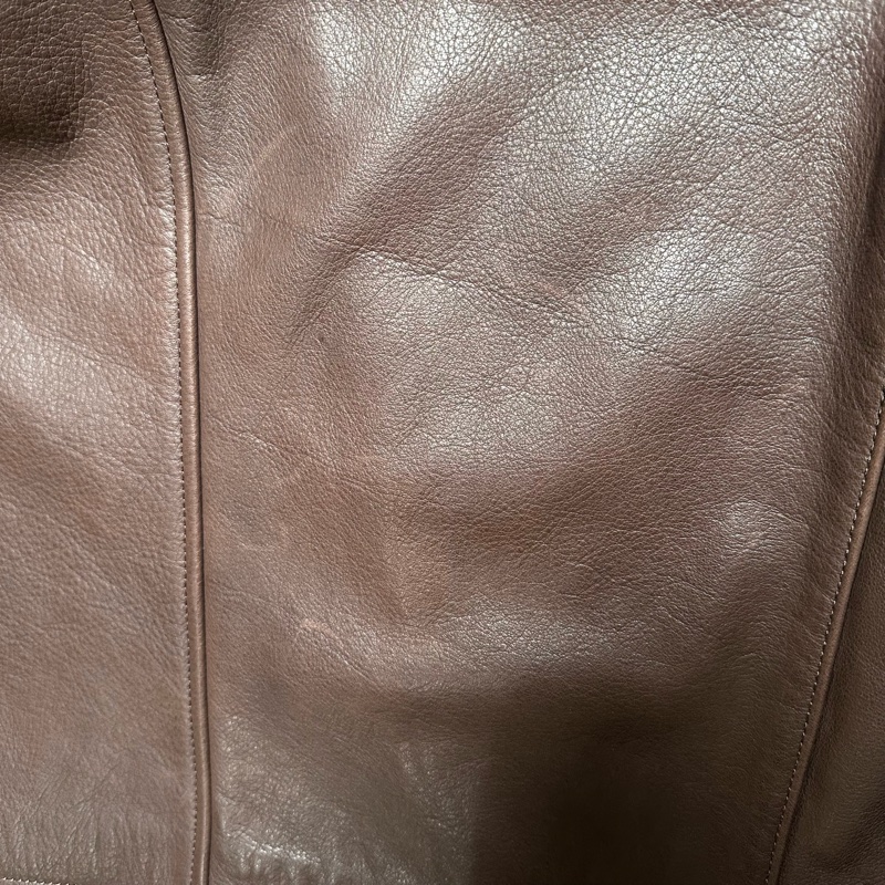 Coach蔻驰小牛皮机车皮衣-10