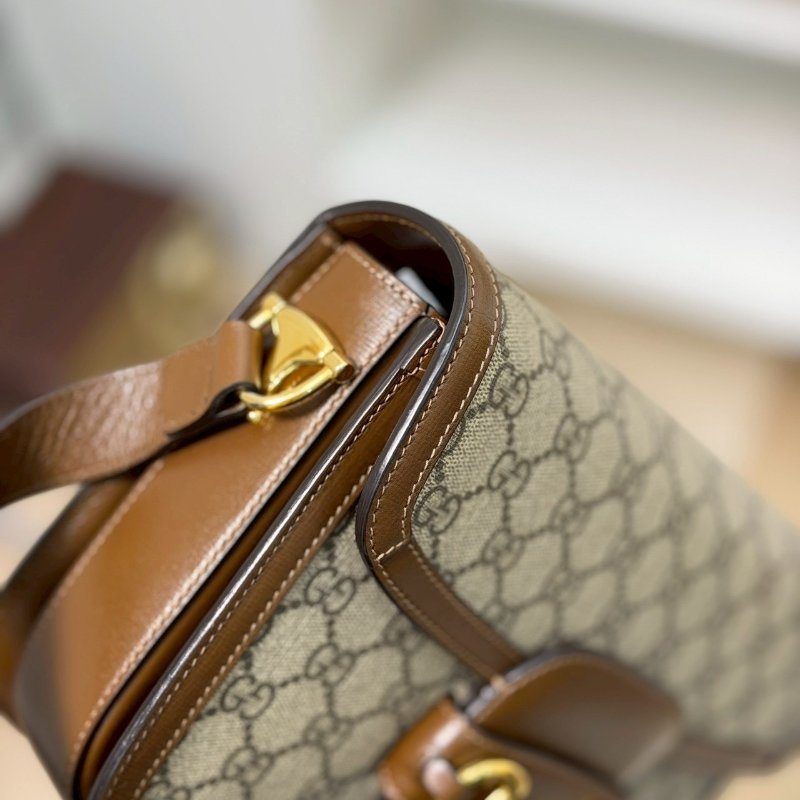 🏷Gucci 古馳．Horsebit 1955 馬銜扣馬鞍包 中號-8