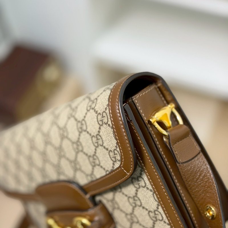 🏷Gucci 古馳．Horsebit 1955 馬銜扣馬鞍包 中號-9