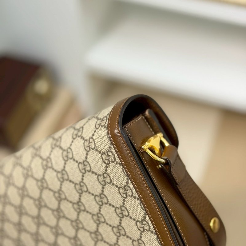 🏷Gucci 古馳．Horsebit 1955 馬銜扣馬鞍包 中號-11