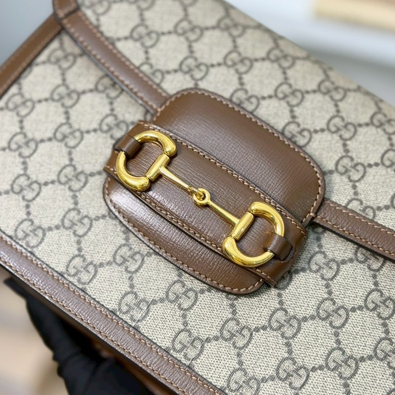 🏷Gucci 古馳．Horsebit 1955 馬銜扣馬鞍包 中號-14