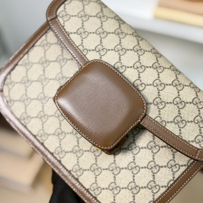 🏷Gucci 古馳．Horsebit 1955 馬銜扣馬鞍包 中號-15