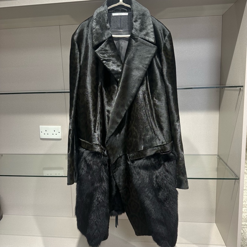 YSL圣罗兰皮草外套-0