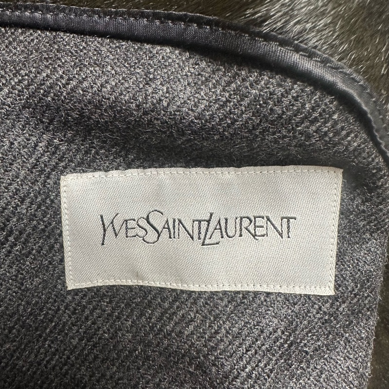 YSL圣罗兰皮草外套-4