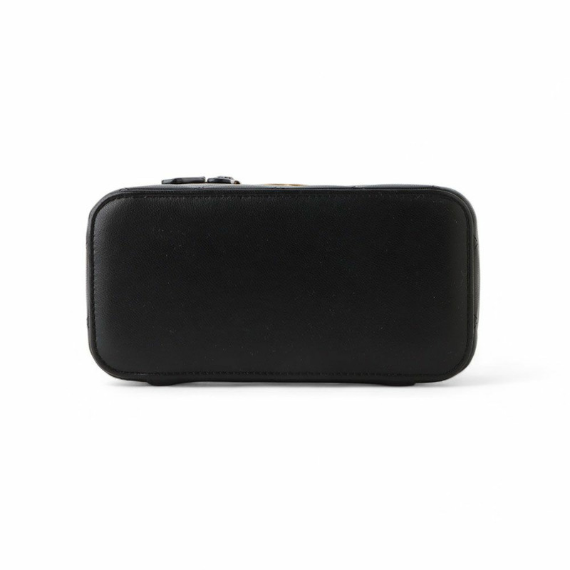 【包稅】CHANEL AP2550 羊皮金 CC 鏈條肩帶化妝斜背包-5