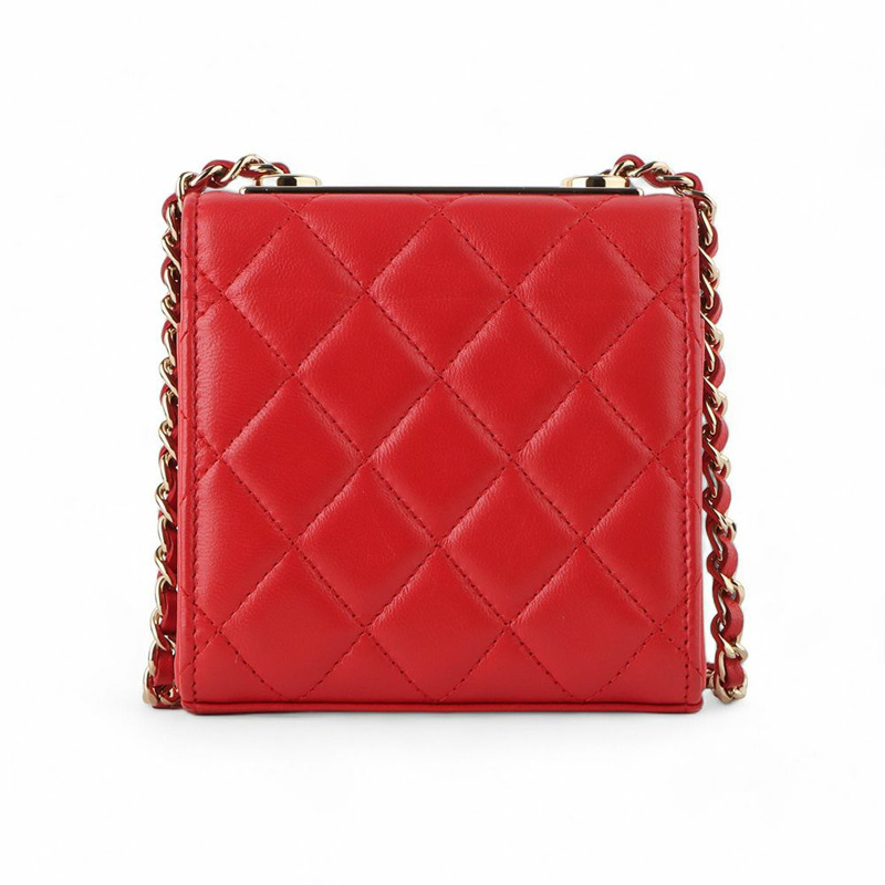 【包稅】CHANEL A81633 羊皮時尚 CC 迷你鏈條斜背包-2