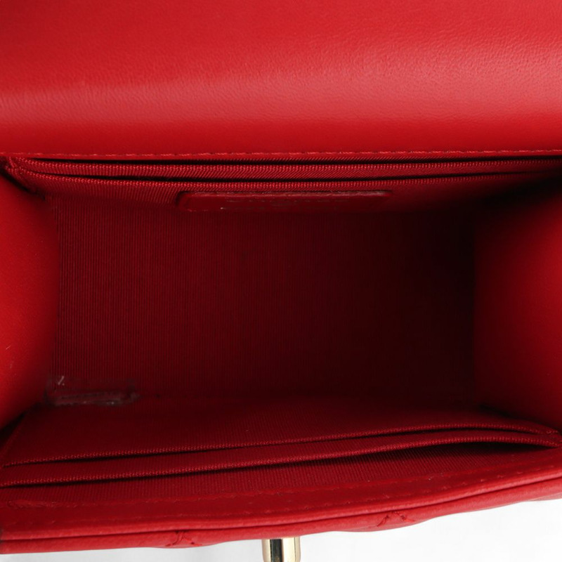 【包稅】CHANEL A81633 羊皮時尚 CC 迷你鏈條斜背包-6