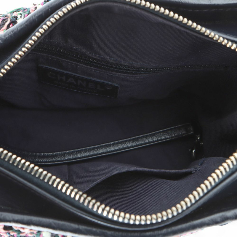 【包稅】CHANEL 斜紋軟呢 Gabrielle 迷你肩背包/32948--6