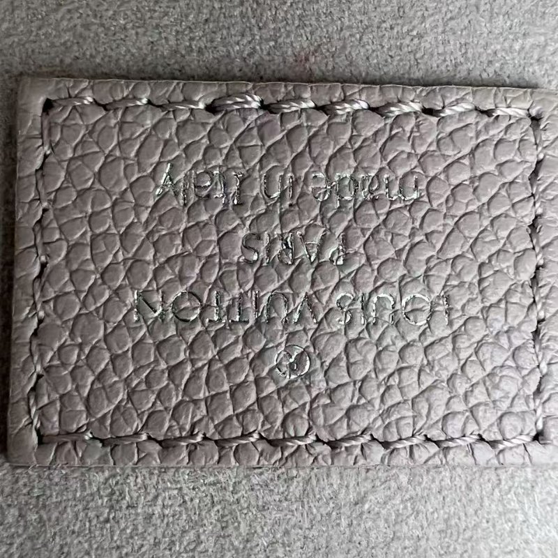 路易威登 Vanity Chain Pouch 迷你化妝盒包 2025 年新款霧灰色-1