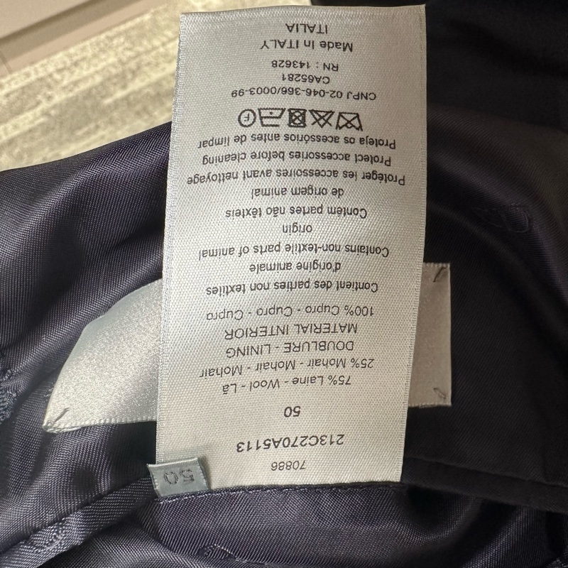 Dior迪奥深蓝色西装外套-7