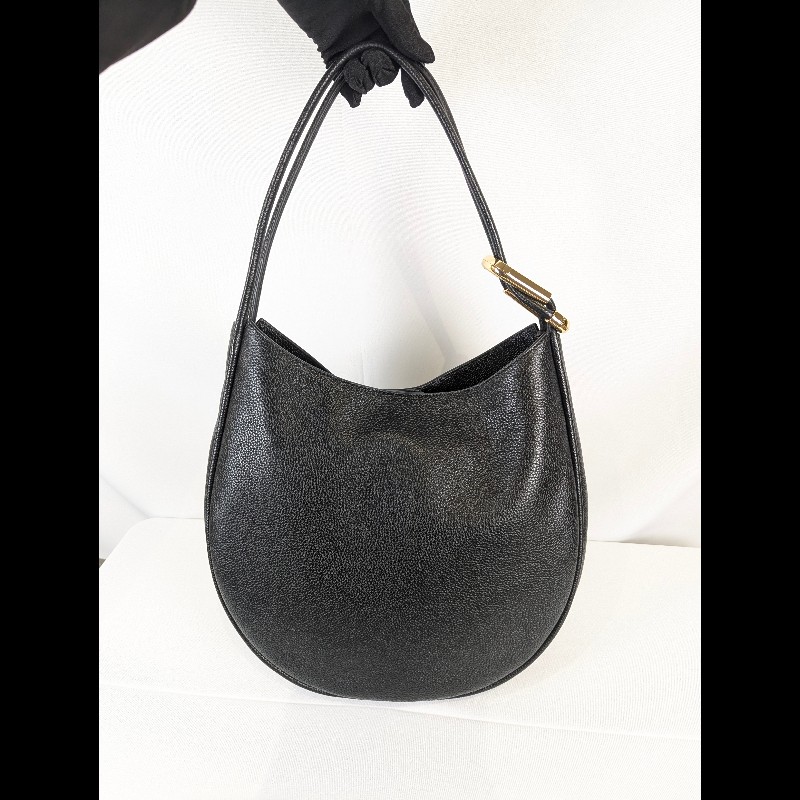 莉亞精品♡MJ 荔枝牛皮肩背包 近新閒置-3