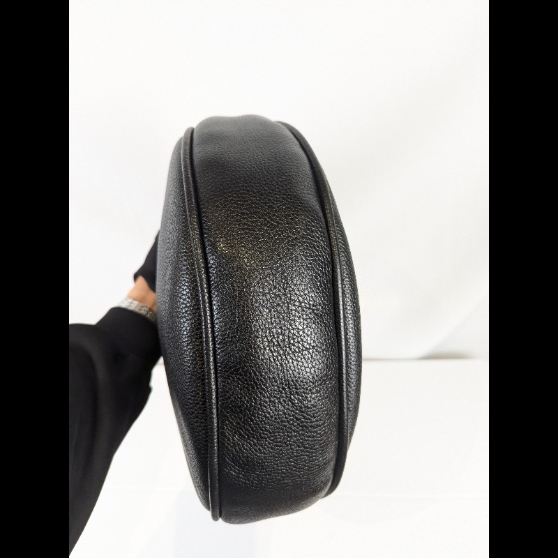 莉亞精品♡MJ 荔枝牛皮肩背包 近新閒置-6