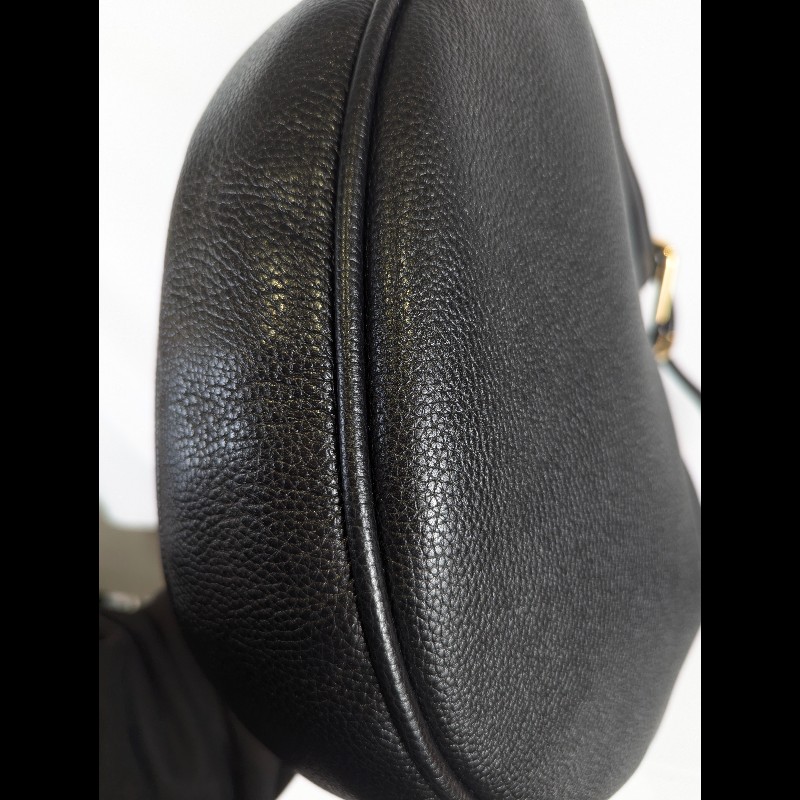 莉亞精品♡MJ 荔枝牛皮肩背包 近新閒置-8