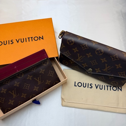 LV M81896 老花三合一 鏈條包 芯片款