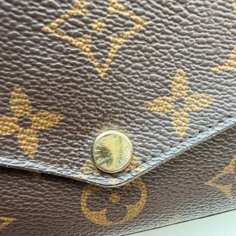 LV M81896 老花三合一 鏈條包 芯片款-19