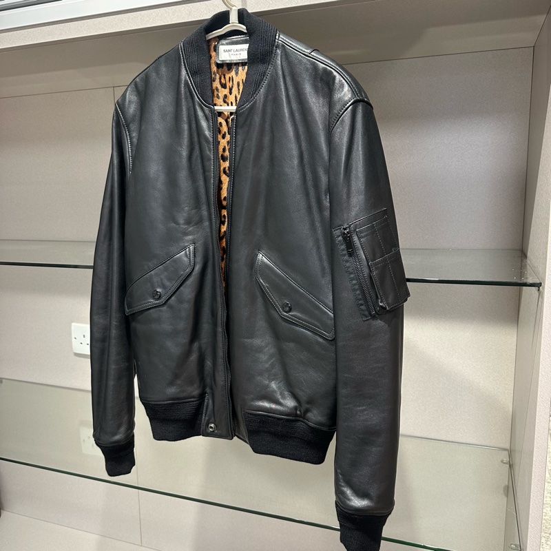 Saint Laurent圣罗兰皮衣外套-2