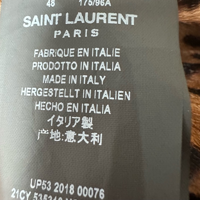Saint Laurent圣罗兰皮衣外套-9