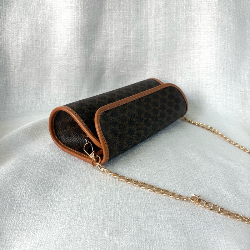 Celine 凱旋門老花包 有盒 全新品-9