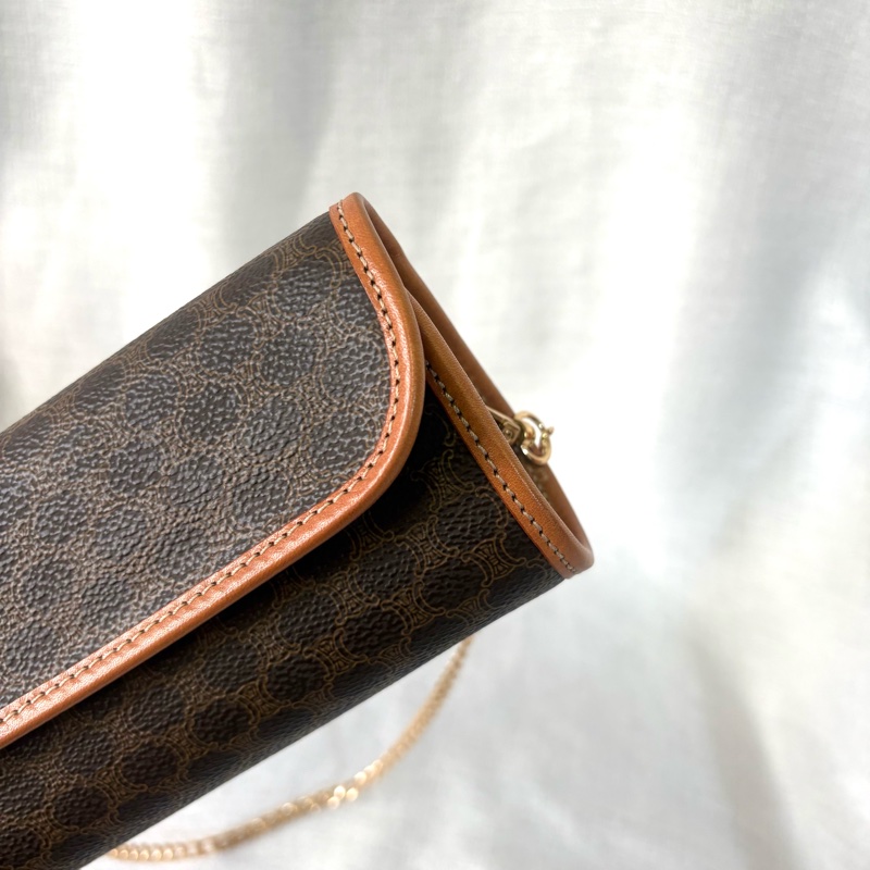 Celine 凱旋門老花包 有盒 全新品-11