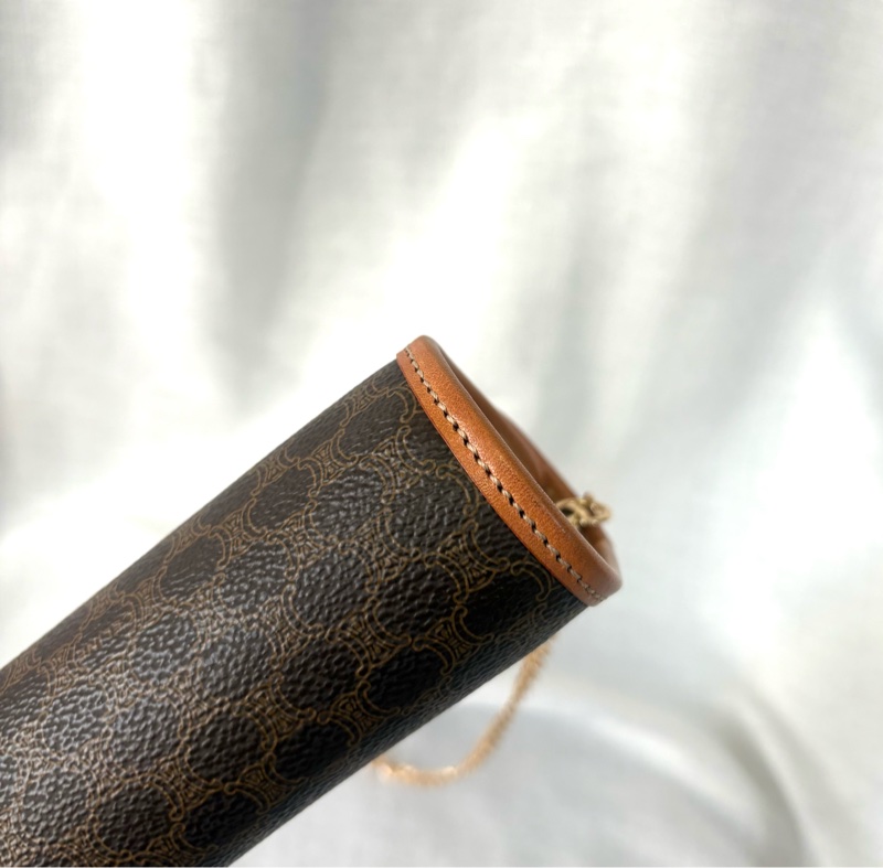 Celine 凱旋門老花包 有盒 全新品-14