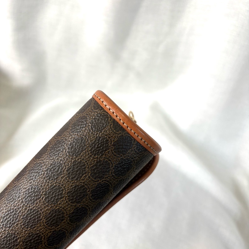 Celine 凱旋門老花包 有盒 全新品-15