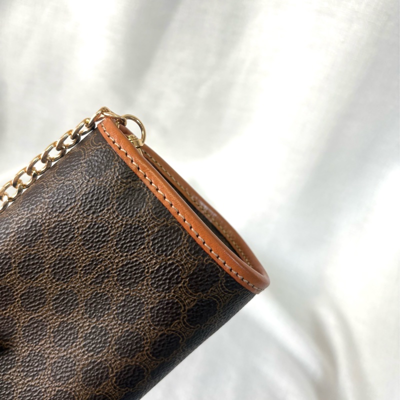 Celine 凱旋門老花包 有盒 全新品-16