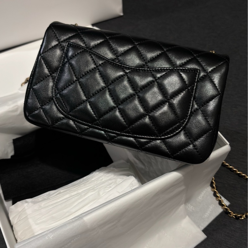 巴黎總店 Chanel 金球cf20 黑金-2