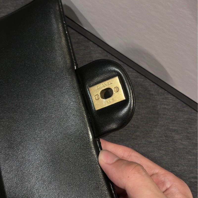 巴黎總店 Chanel 金球cf20 黑金-7