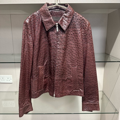 Hugo Boss 鸵鸟皮皮衣