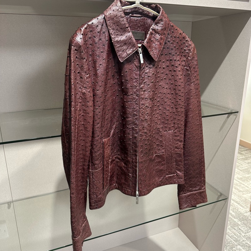 Hugo Boss 鸵鸟皮皮衣-1