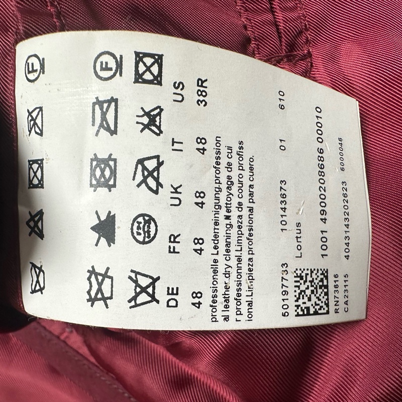 Hugo Boss 鸵鸟皮皮衣-7