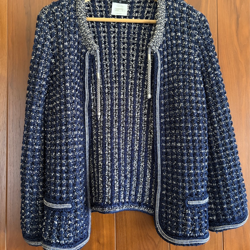 Chanel混色花泥外套42-0