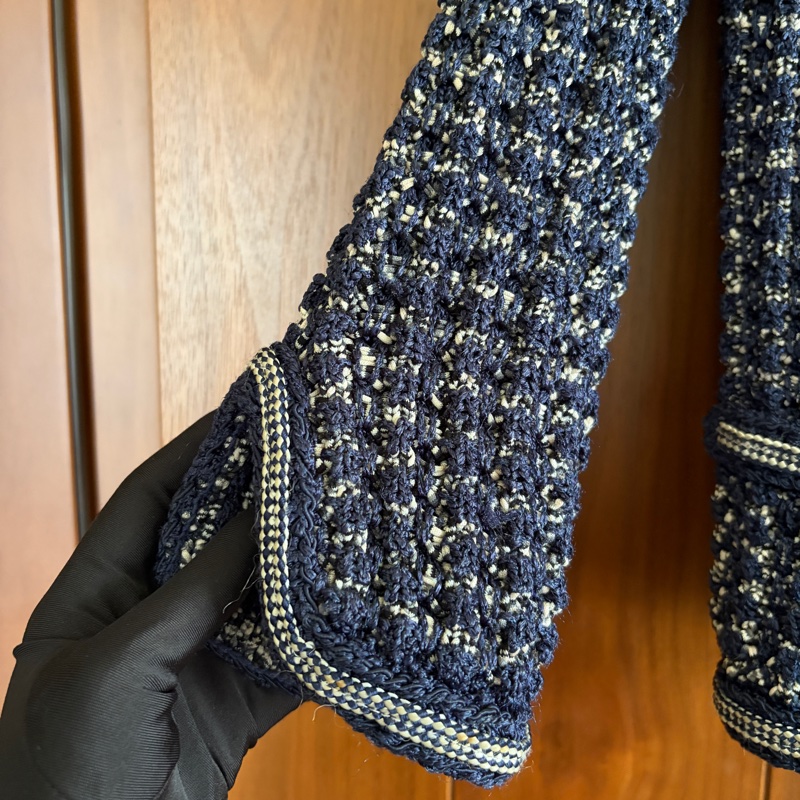 Chanel混色花泥外套42-4