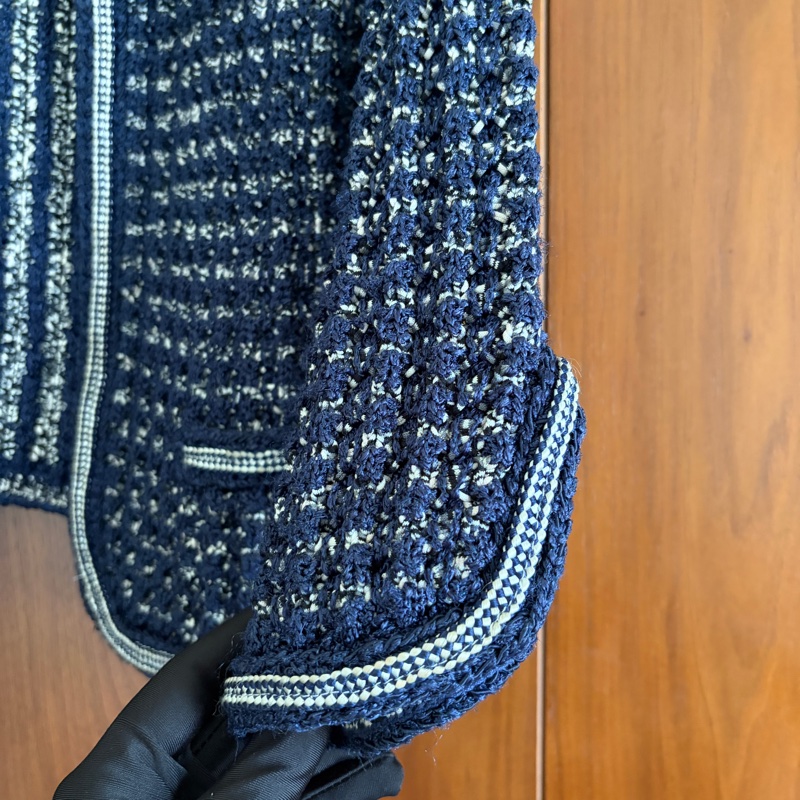 Chanel混色花泥外套42-5