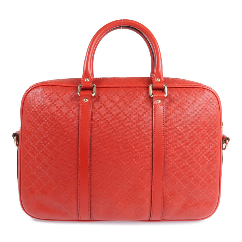 GUCCI 皮革Diamante金扣手挽肩背兩用袋-2