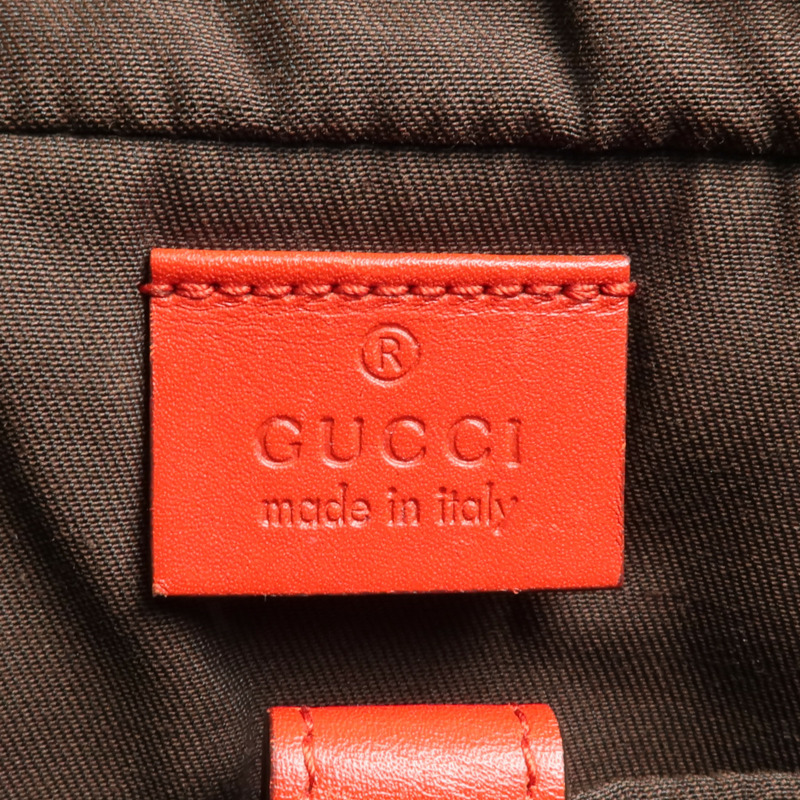 GUCCI 皮革Diamante金扣手挽肩背兩用袋-5