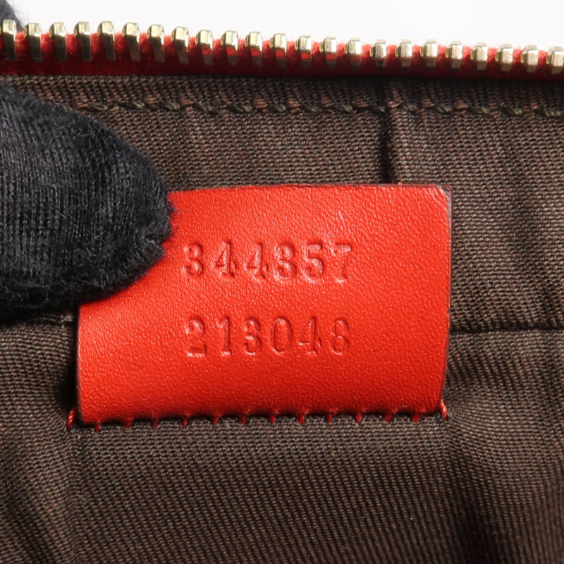 GUCCI 皮革Diamante金扣手挽肩背兩用袋-6